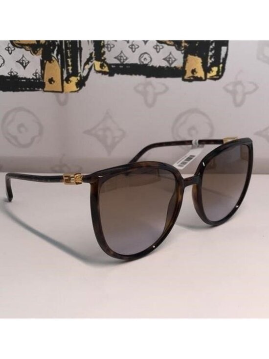 Fendi FF0432/G/S 086QR Round Sunglasses – Havana / Brown Gradient – 59mm main image 7